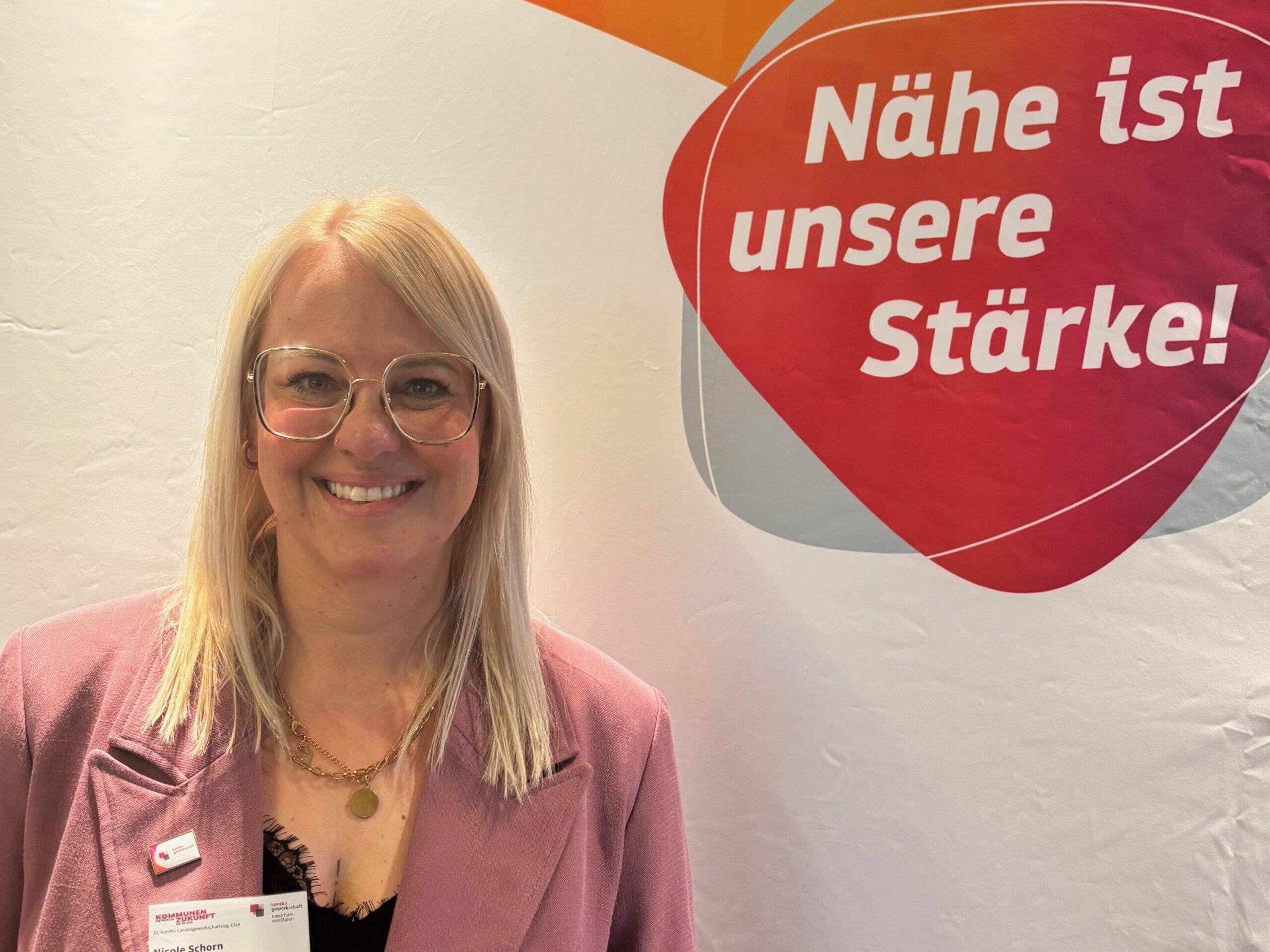 Nicole Schorn in den Landesvorstand der komba NRW gewählt